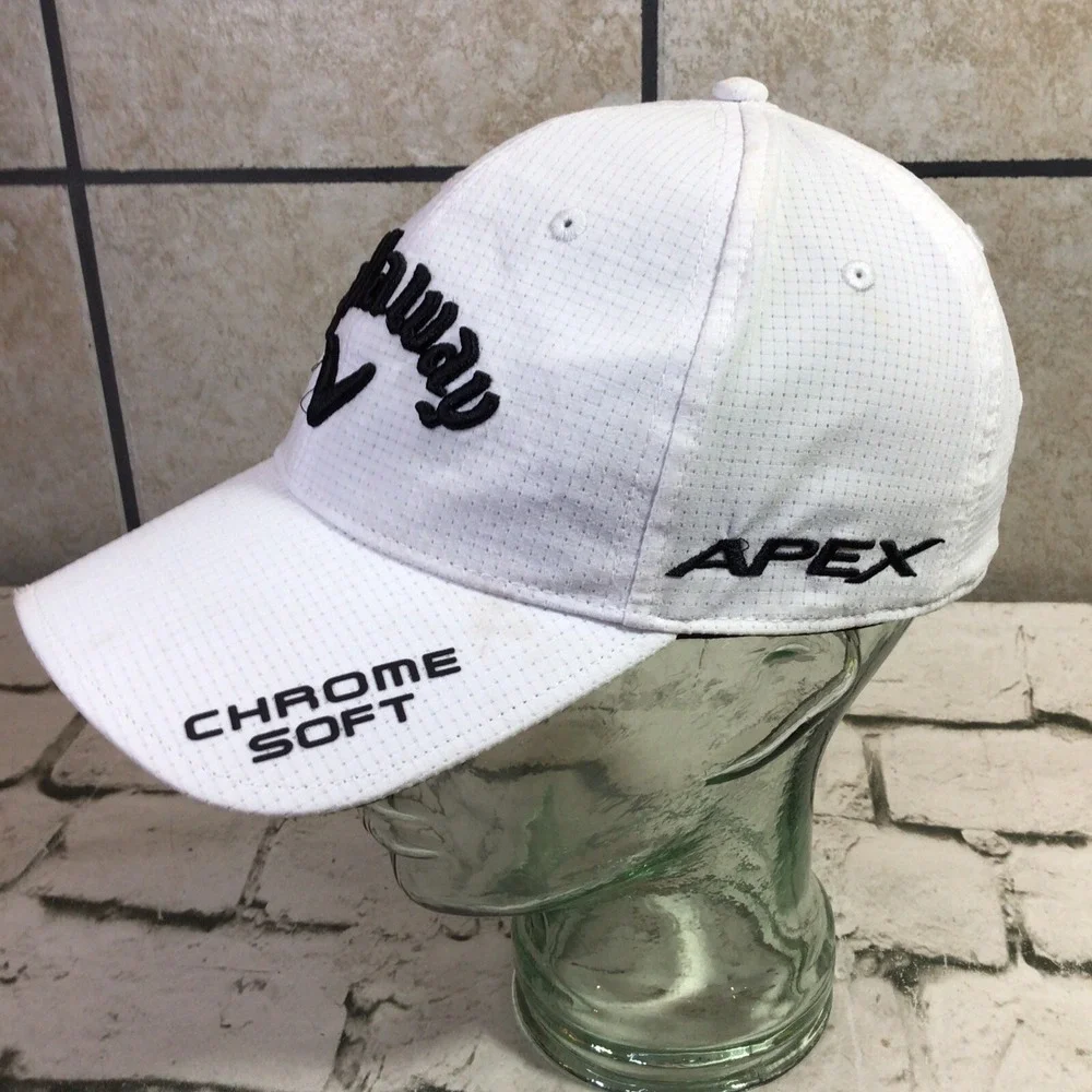 Callaway White‎ Golf Hat Adjustable Ball Cap